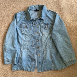 Style & Co Lightweight Denim Jacket